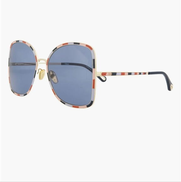 Chloe 60 MM Butterfly Oversized Sunglasses - Picture 3 of 5